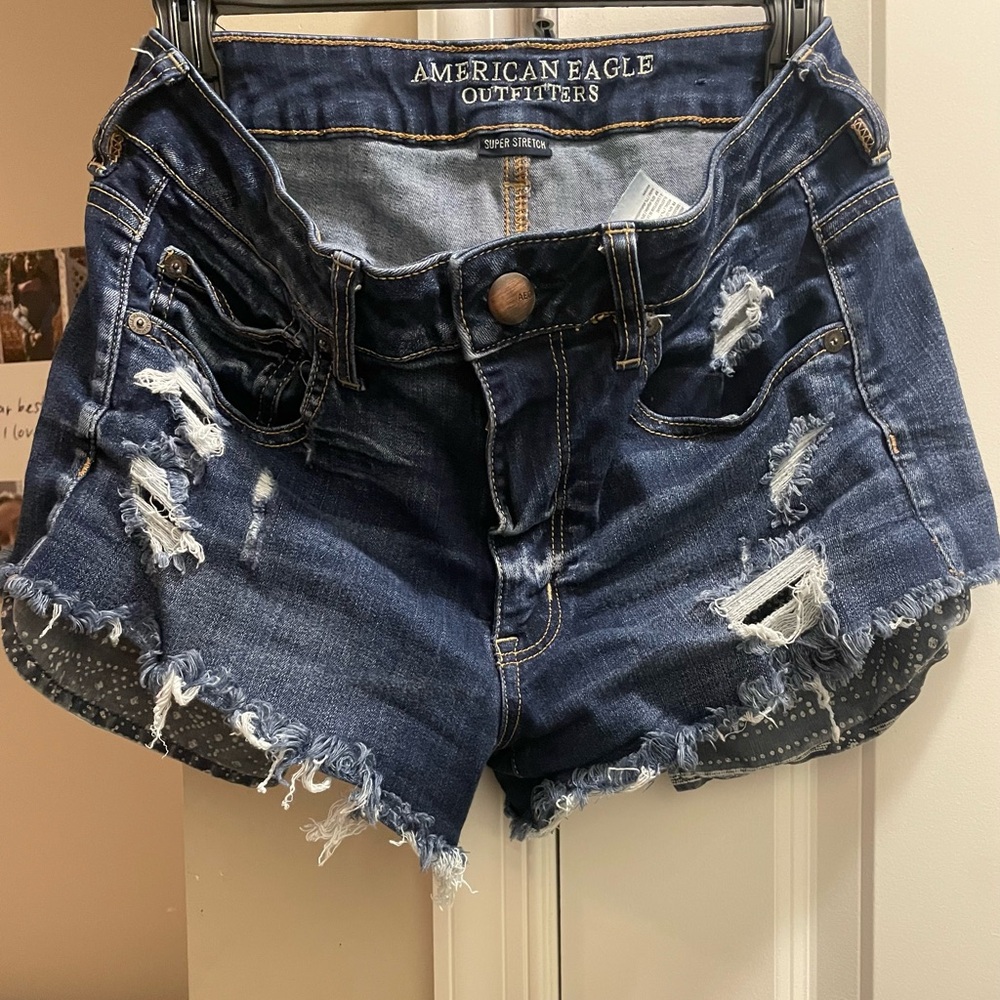 American Eagle size 6 Jean shorts